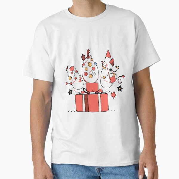 Merry Spirit Whimsical Celebration Joyful Festive Characters Colorful Classic T-Shirt