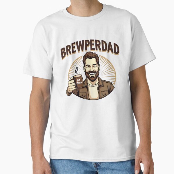 Brewperdad Coffee Champion for Cool Dads Classic T-Shirt
