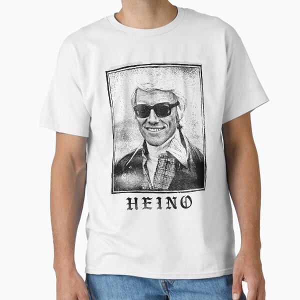 Heino ∆ Vintage Faded Look Fan Design Classic T-Shirt