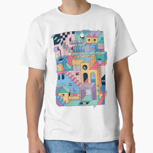 80's Escher Classic T-Shirt