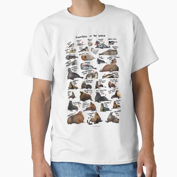 Pinnipeds of the World Classic T-Shirt