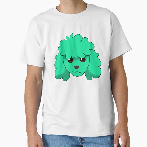 Teal Poodle Classic T-Shirt