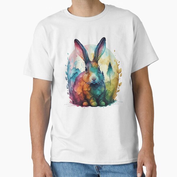 Colorful rabbit  Classic T-Shirt