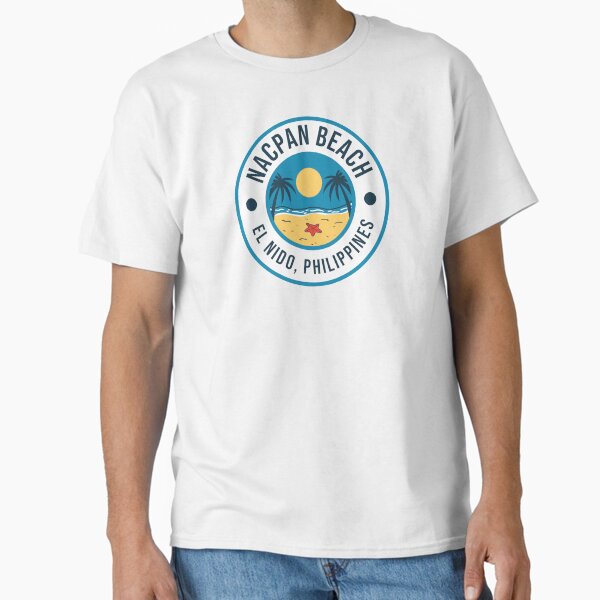 Nacpan Beach El Nido Palawan Philippines Surfing Classic T-Shirt