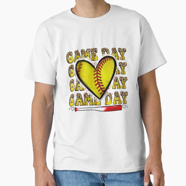 Softball Game Day – Fun & Fierce Fastpitch Softball Fan Classic T-Shirt
