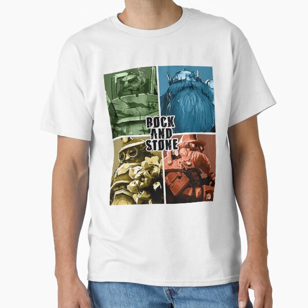 Copy of Deep Rock Retroctid, engineer, steam, game, gaming, indie, space dwarves - galactic dwarves,  Classic T-Shirt