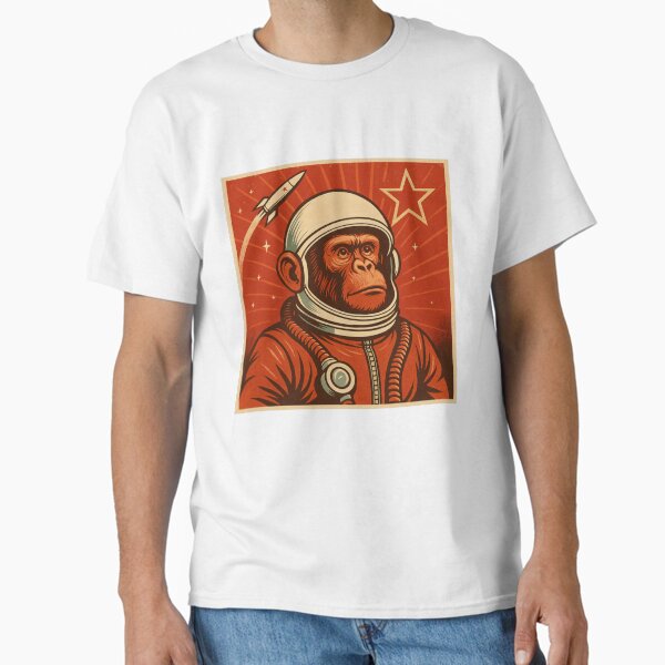 Soviet Space Monkey Classic T-Shirt