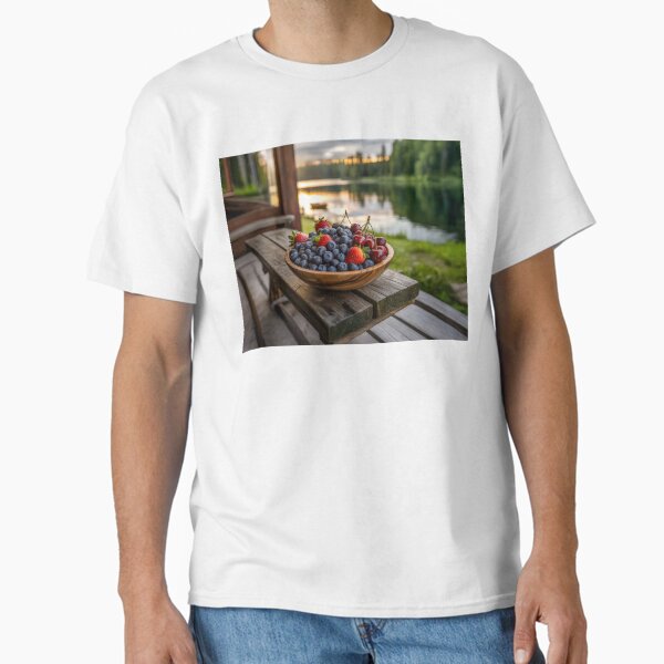 Bowl Of Summer Fruit Classic T-Shirt