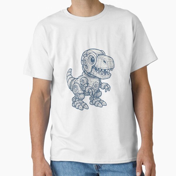 Mecha-Rex: The Robotic Dino Classic T-Shirt