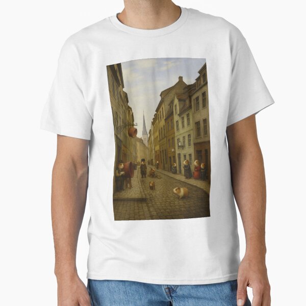 Die Parochialstraße (After Gaertner) Classic T-Shirt