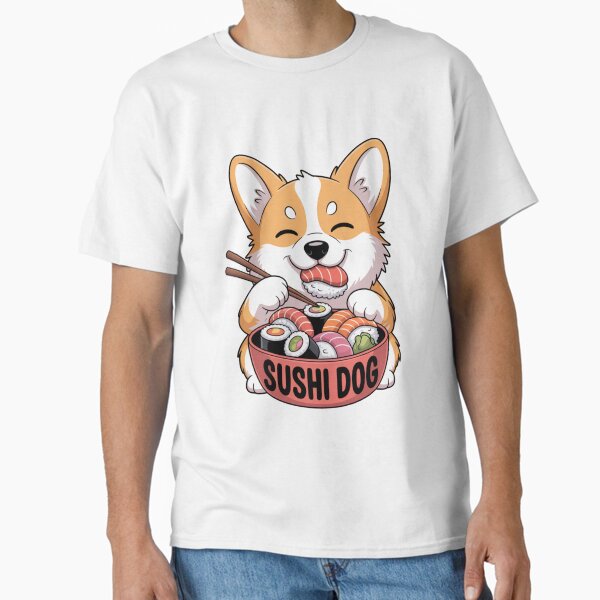 Corgi Sushi Love Doggo Dog Classic T-Shirt