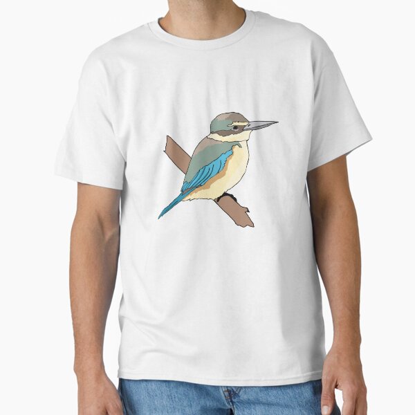 Kingfisher Illustration  Classic T-Shirt