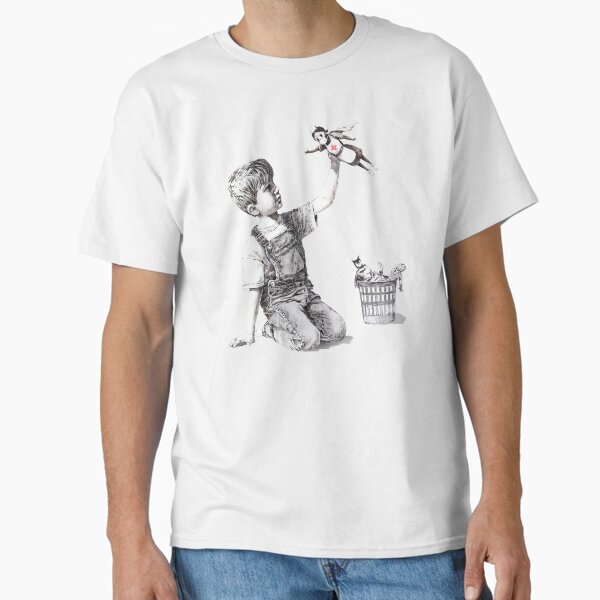Banksy- "Game Changer",Nurse Super Hero Classic T-Shirt