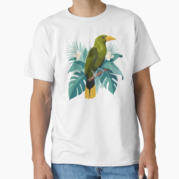 Green Oropendola Tee Exotic Amazon Jungle Bird Shirt Classic T-Shirt