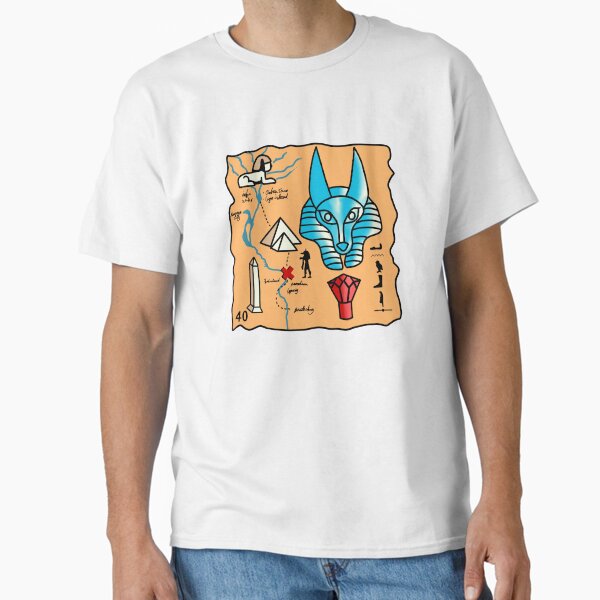 Adventurers Treasure Map Seth Classic T-Shirt