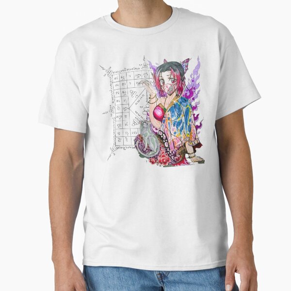 Aika Yumehime â€“ Japanese Fortune Maiden with Sacred Yantra Blessing Classic T-Shirt