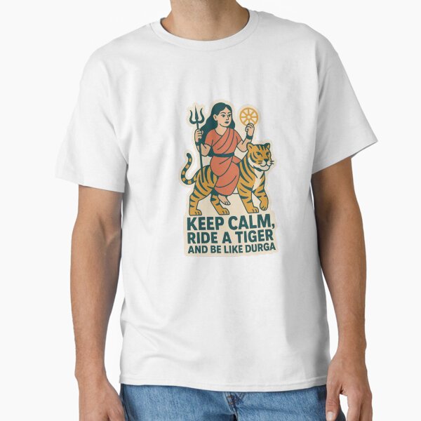 Be like Durga Sticker  Classic T-Shirt