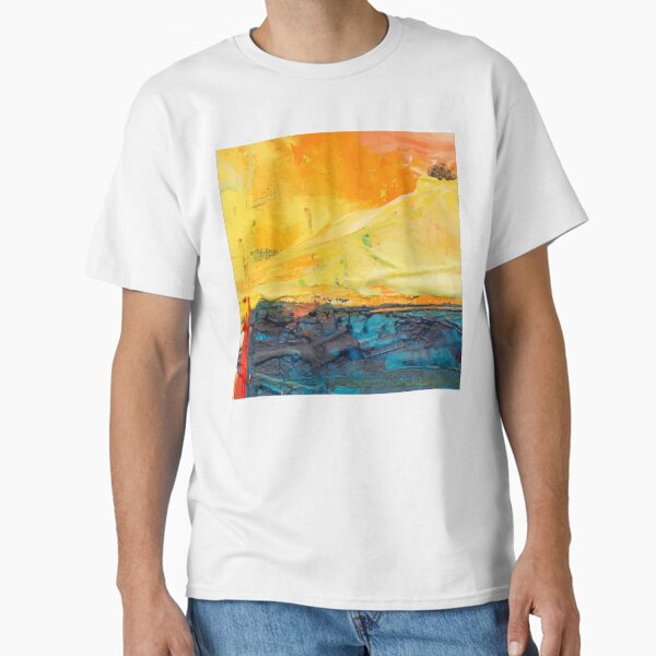 Electric Stillness Glows Beneath the Surface Classic T-Shirt