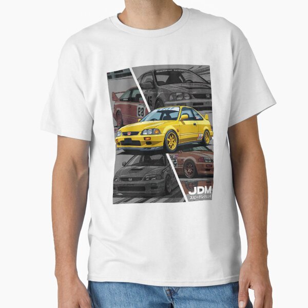 JDM Neon Pulse EF Civic Classic T-Shirt