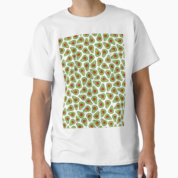 Watercolor Fruit Seamless Pattern – Soft & Artistic Classic T-Shirt
