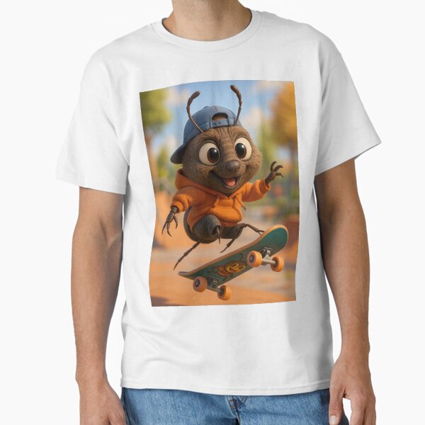 Skater Bark Beetle Classic T-Shirt