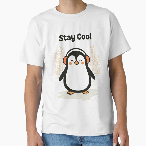 Penguin in Montreal - Stay Cool Classic T-Shirt