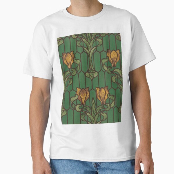 Art Nouveau Floral Classic T-Shirt