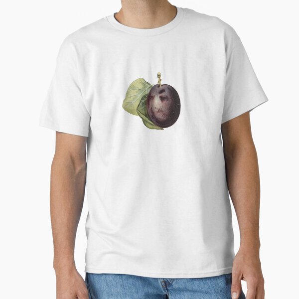 Vintage Style Single Dark Plum Classic T-Shirt