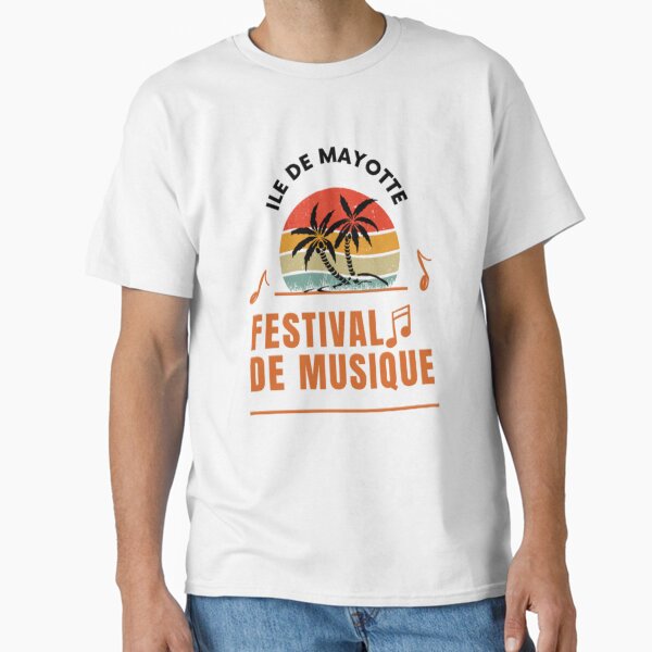 Music Festival in Mayotte Classic T-Shirt