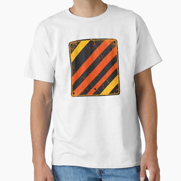 Print0014 - Tag it Your Way - Graffiti Tagger Blank - blank hazard signs, info labels, and industrial-style templates for Street Artists, Taggers, Bomberz • GRAFFITI BLANKS • Tag-Ready | Art-Ready Classic T-Shirt