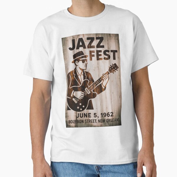 Jazz Fest 1962 Poster Classic T-Shirt