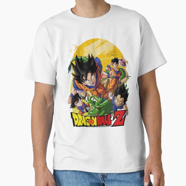 Saiyan All Warrior With Fat Buu Classic T-Shirt