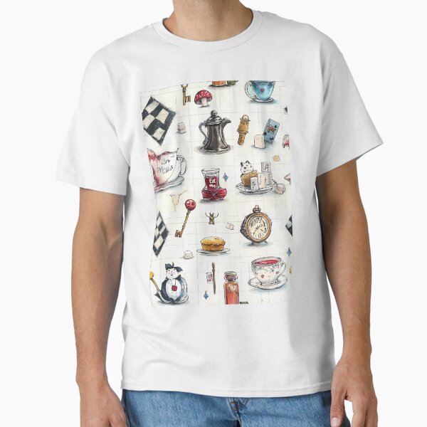 A Grinning Tea Party Of Chaotic Delight Classic T-Shirt