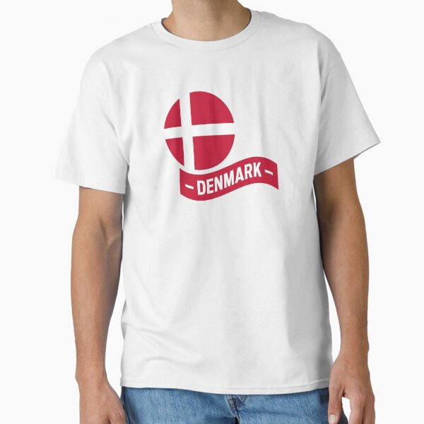 Denmark Flag Classic T-Shirt
