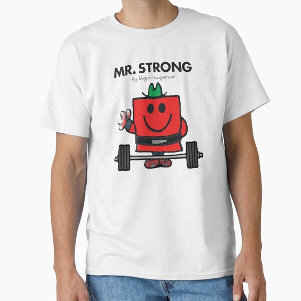 Mr Strong Barbell weightlifting Classic T-Shirt