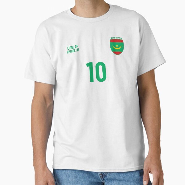 Mauritania Soccer Pride Retro Football Jersey for Fans Classic T-Shirt