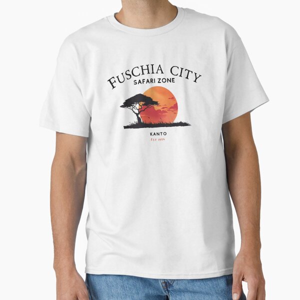Fuschia City Safari Zone Est 1996 Classic T-Shirt