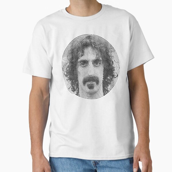 Frank Zappa Vinyl Record Spiral Art Classic T-Shirt