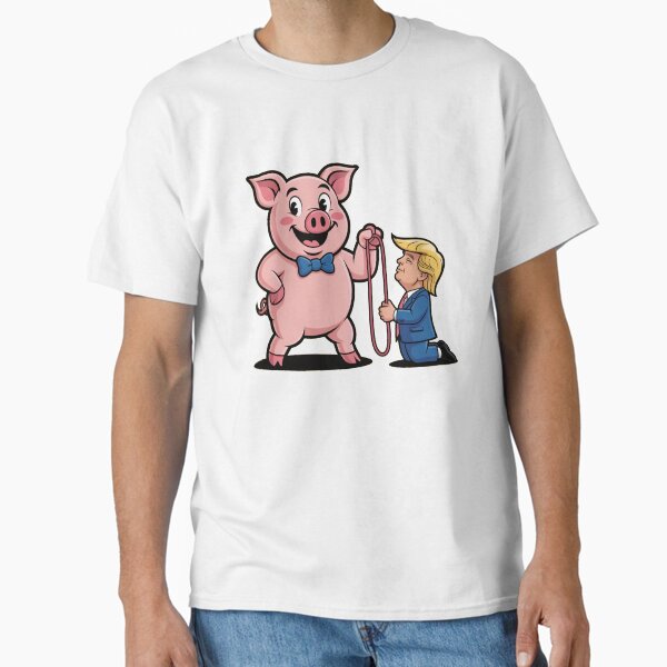 Pig and Trump | Sticker Classic T-Shirt