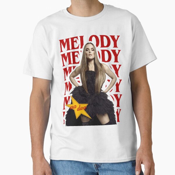 Melody Esa Diva Eurovision 2025 Spain Spain Merch Classic T-Shirt