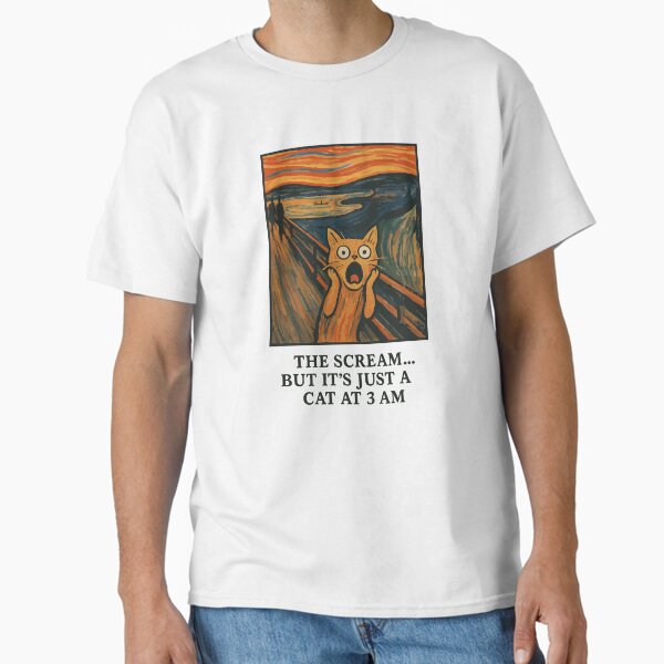 The Scream Cat – 3AM Howl Edition Classic T-Shirt