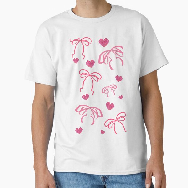 bow and heart Classic T-Shirt