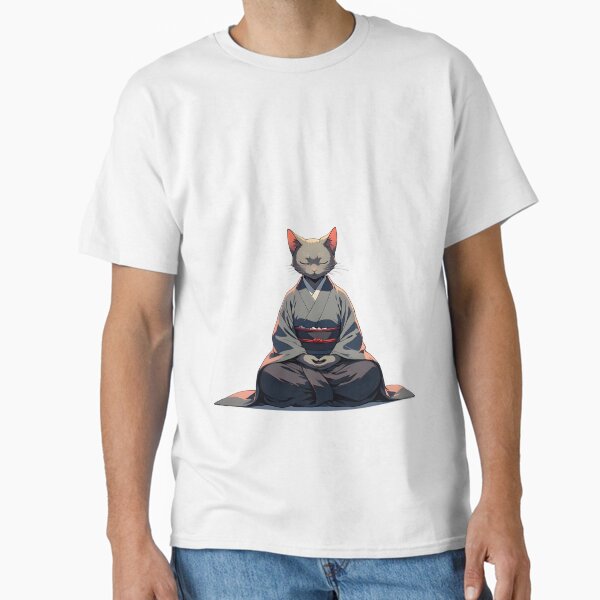 samurai cat Classic T-Shirt