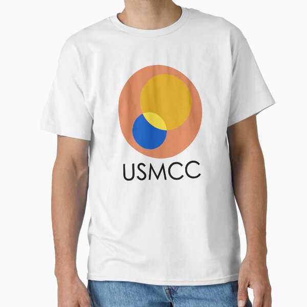 USMCC Logo (color, black text) Classic T-Shirt