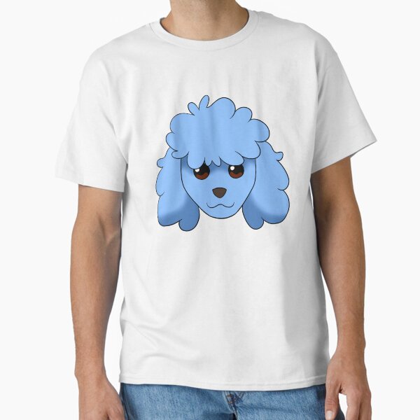 Pastel Blue Poodle Classic T-Shirt