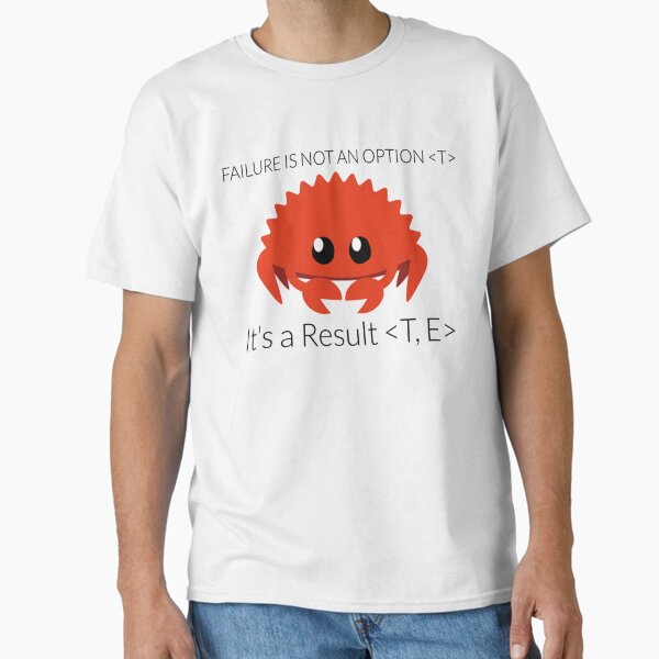 Rust lang Merch Gift for rust language lovers     Classic T-Shirt