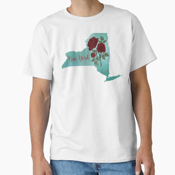 New York State Flower: Rose Classic T-Shirt