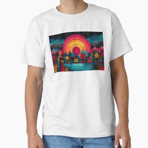 Totem in the Painted Sky Classic T-Shirt
