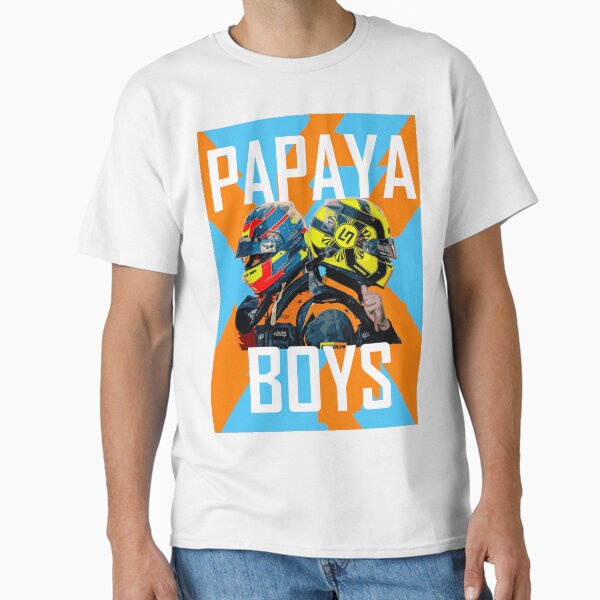 Papaya Boys : Lando Norris and Oscar Piastri Mclaren F1 Team Classic T-Shirt