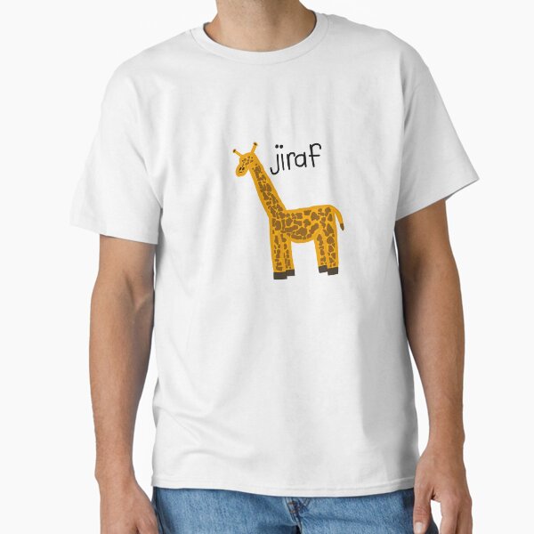 Jiraf Giraffe  Classic T-Shirt